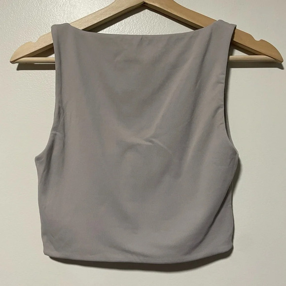 Aritzia Babaton Grey Contour Cropped Tank - Small - Picture 9 of 9
